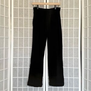Dries Van Noten black straight leg pants